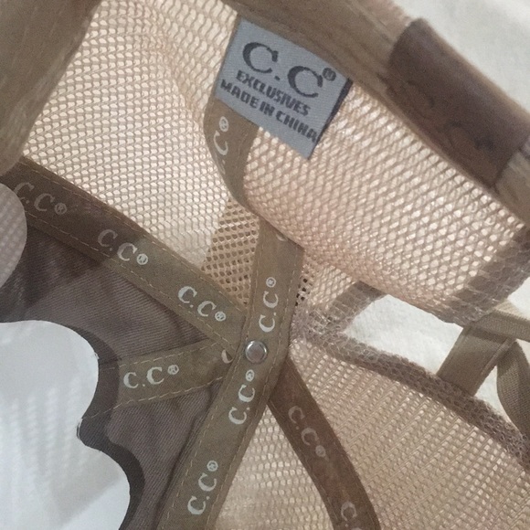 C.C Criss Cross Pony Cap - Picture 6 of 6
